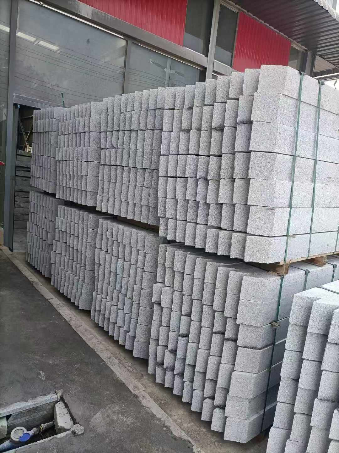 朔州芝麻白树围石 树池