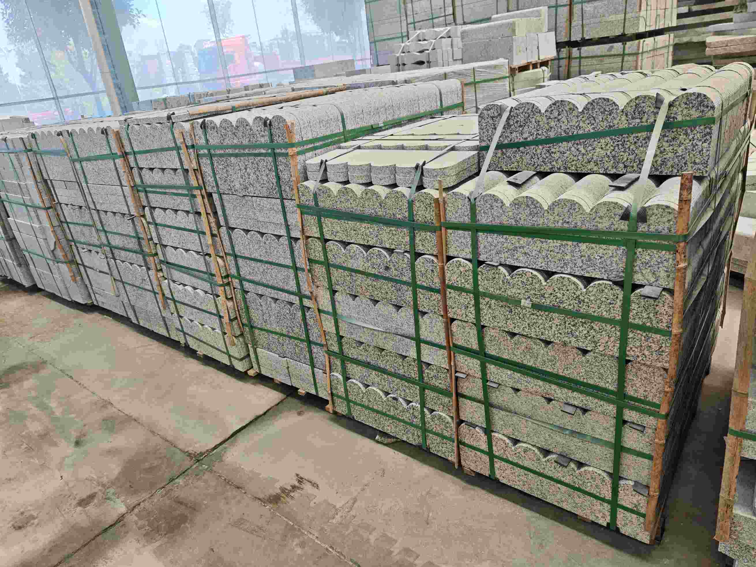 朔州芝麻白芙蓉白花边石