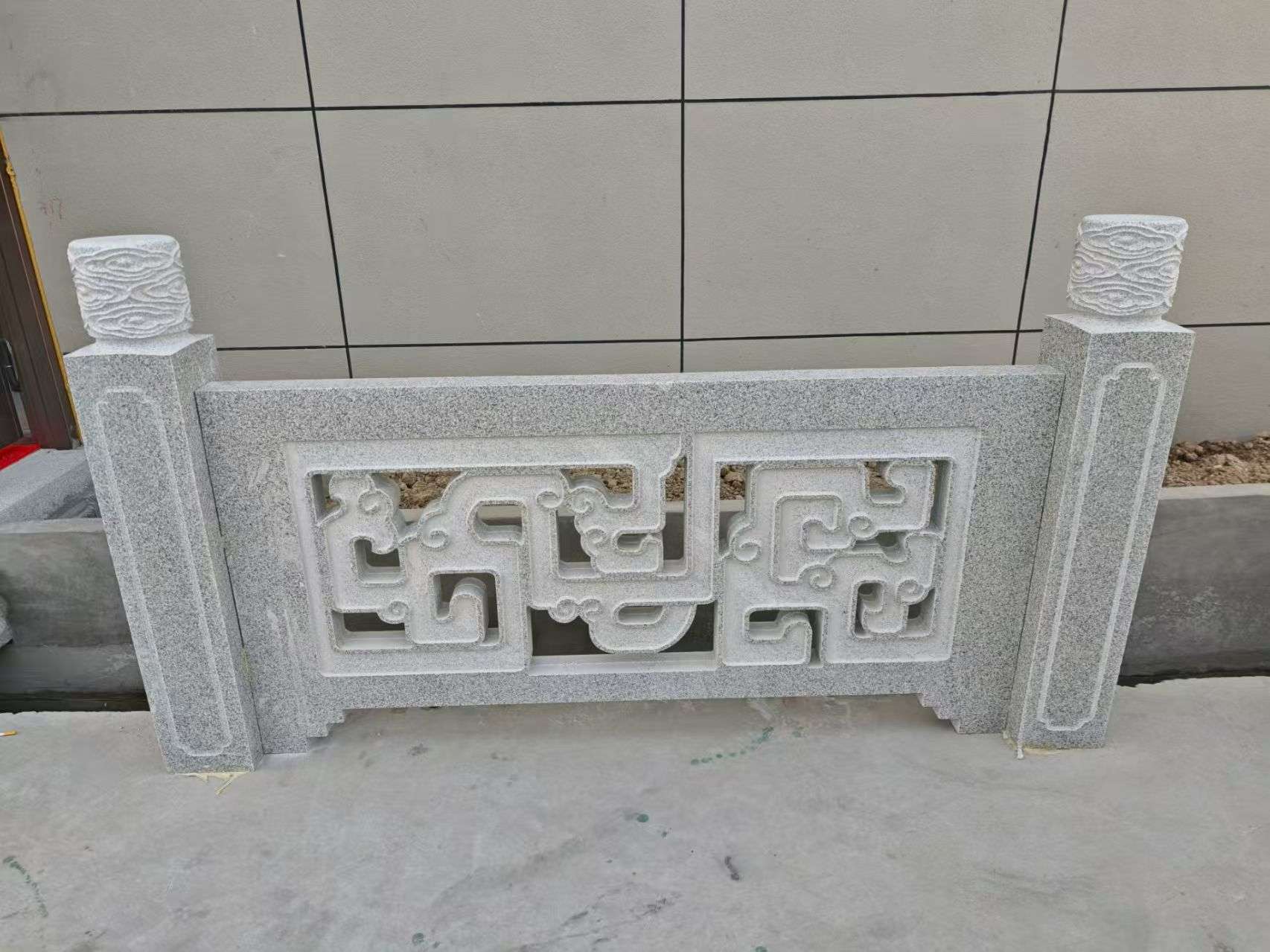 朔州芝麻白河道栏杆 桥栏杆
